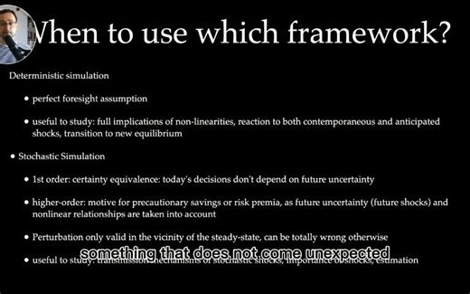 Dynare中的RBC基线模型：确定性与随机模拟