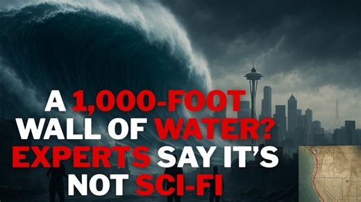 1,000-Foot Mega Tsunami Could Hit the U.S. West Coast — Scientists Warn