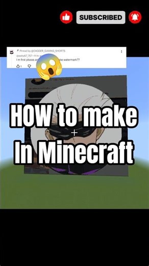 Satisfying Minecraft Profile Pixel Art ( PPL Request YT ) Part 199 #minecraftpe #viral PLS SUBSCRIBE