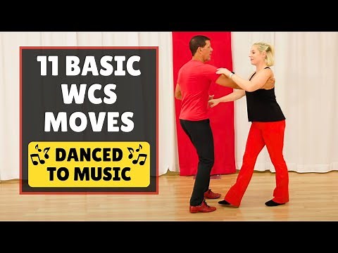 Top 11 West Coast Swing Basics [ to Music 🎶]