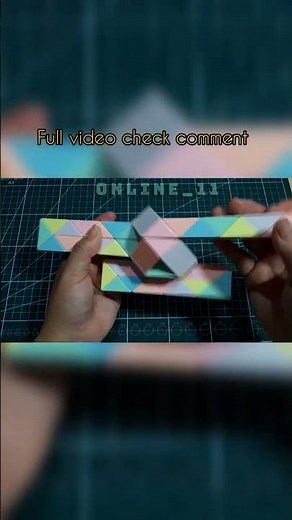 Short Rubik's snake 60 tank shape