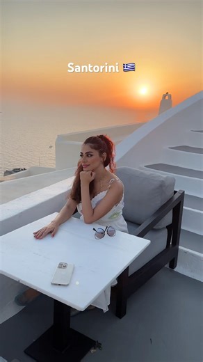 Things to do in Santorini Greece 🇬🇷📍Sunset at Oia the most beautiful village of Santorini