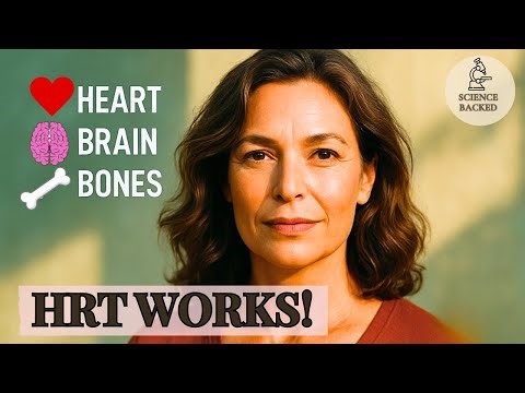 Over 45? HRT BENEFITS – Heart-Bones & Brain (What 2025 Science Shows)