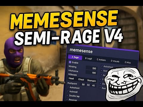 🔥 MEMESENSE Semi-Rage V4 CONFIG | Best Visuals, Wallbang & Precise Shots | CS2 Cheat Setup 2025