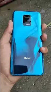 Redmi Note 9 Pro Max Blue Colour | First Look & Hands On #Shorts