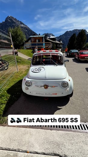 The mighty Abarth 695 SS Assetto Corsa – small in size but huge in racing spirit. This pocket rocket was born to conquer the hill climb with its feather-light weight, tuned suspension and high-revving engine, proving that pure Italian motorsport DNA comes in the most compact packages. Whether you’re into classic racing cars, vintage Fiat Abarth legends, or the golden era of small-bore competition, the 695 SS Assetto Corsa is a true giant killer. | Pias Classic Car Beauties