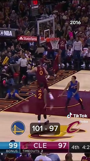 2016 Warriors vs Cavaliers Historic NBA Matchup Highlights