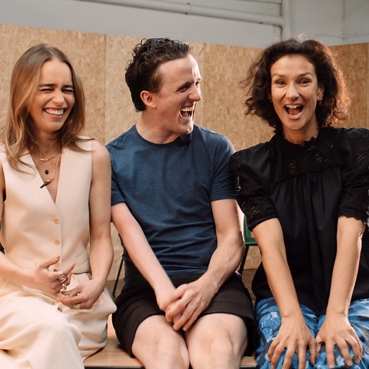 Glimpse behind the scenes as Emilia Clarke and The Seagull cast describe this dazzling modern adaptation👀 | National Theatre Live