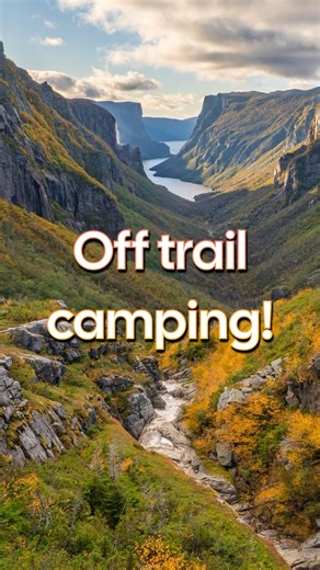 Backpacking off trail! Exploring the remote wilderness of Newfoundland.