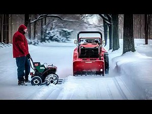 Snow Blower Magic: Startup and Gradual Fade Sound Effect | No Copyright & Free for Editing