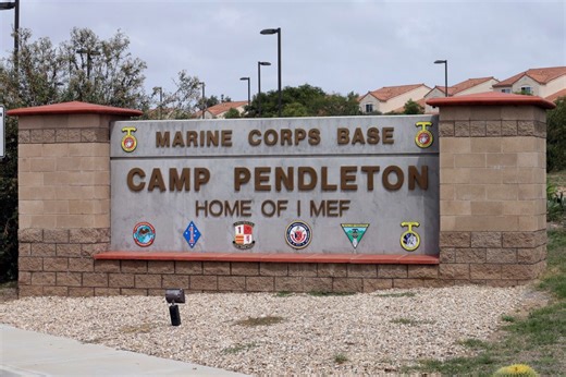 Main Gate at Camp Pendleton reopens after hours-long closure, bases on high alert