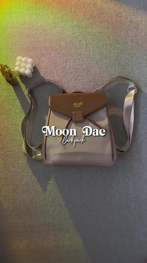 Aesthetic backpack is here ! ⋆｡‧˚ʚ♡ɞ˚‧｡⋆ #ransel #backpack