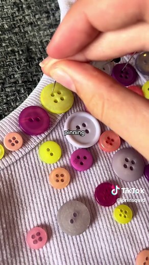 2026 is for creating #fyp #foryoupage #fashion #fashionhacks #sewing | buttons