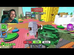 Building the TALLEST BRAINROT TOWER in Roblox😱