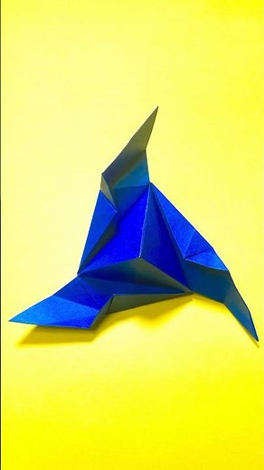 How to make an easy origami hand spinner (14th hand spinner)