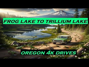 Frog Lake to Trillium Lake | Oregon 4k Drives | POV Mount Hood