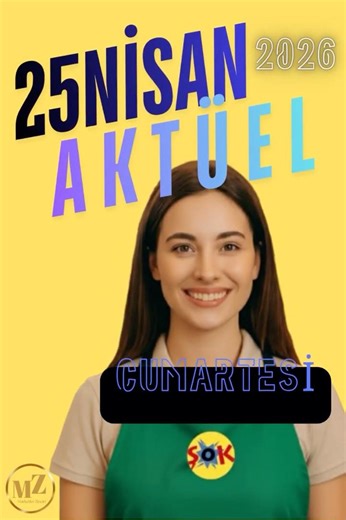 ŞOK CUMARTESİ KATALOĞU 💥25-28 NİSAN 2026 💥 #şokmarket #katalog