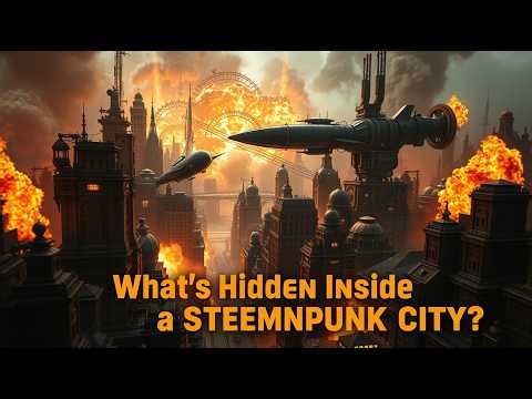 Uncovering The Secrets of Steampunk Megacities! | Steampunk, Steam-Powered Cities