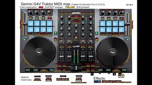 Gemini G2v Traktor Pro 2 Mapping