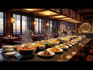Asian Restaurant Ambience with Beautiful Asian Music | Sizzling Sounds & Restaurant Sounds