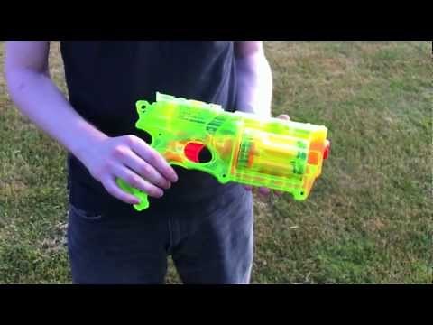 Nerf N-Strike Maverick - Range Test (Stock)