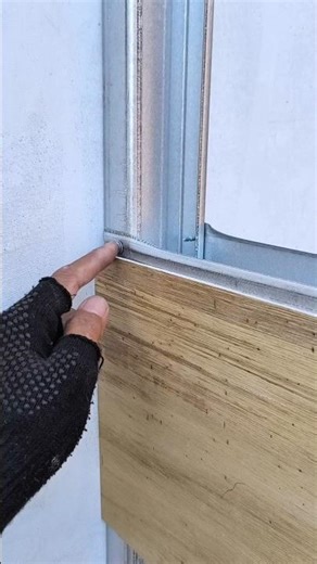 Light Steel Partition Connections #shorts