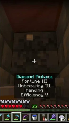HexaVex uses X-ray to find diamonds in Minecraft. #minecraft #fyp #xray #diamond #viral #foryou