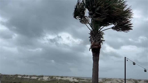 Winds and waves are picking up along the coast with tides already running high. Here’s the view from Bald Head Island this morning. Video: Dylan Matthews | North Carolina's Weather Authority