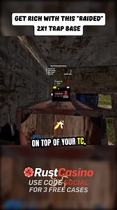 How to build a small trap base #Rust #RustGame #RustMoments #RustPvP #RustRaids #RustFunny #RustSolo #RustDuo #RustTrio #RustClan #RustBase #RustTrapBase #RustFails #RustGaming #RustAdventures #RustHighlights #RustWipe #RustGrub #SurvivalGame #GamingReels #RustMeme | RustCasino