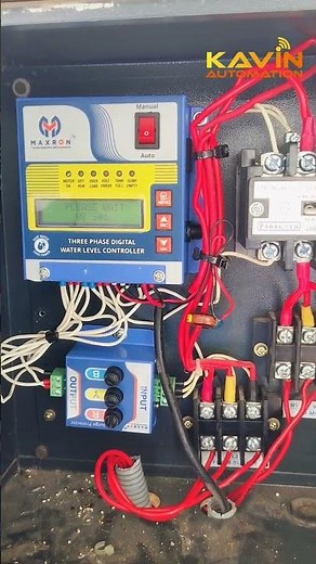 Automatic Water Level Controller LCD with Dry Run Protection | 3 Phase Motor Controller