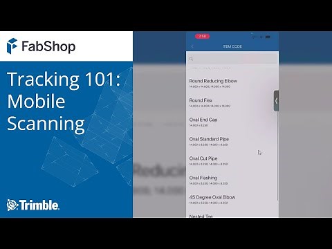 FabShop Tracking 101: Mobile Scanning