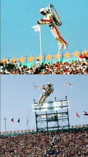Jet Pack Man, JO de Los Angeles, 1984 #info #culture #vulgarisation #havox #olympics #jeuxolympiques