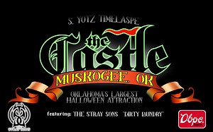 Time-lapse Halloween artwork for the Muskogee Haunted Castle in Muskogee Oklahoma. Based on the 70's DC Comics Haunted Comics. Shirts available for purchase at the Castle. #deathbeforepopcountry #timelapseart #halloweenvibes #thestraysons #horrorcomics | Death Before Pop Country