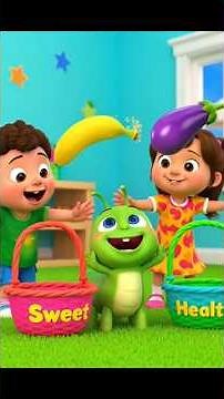 Fruit or Vegetable? 🍎🥦 Magic Garden Game! | GrowGlee #learning #kidseducation