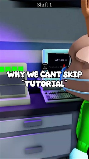 HOW TO SKIP TUTORIAL #animalhospital #roblox