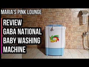 Gaba National Baby Washing Machine Review -- The Best Baby Washing Machine For Your Needs!