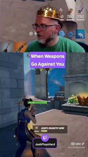 Fortnite 1 vs 1 Battles Get CRAZY When Weapons BACKFIRE?