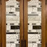 WENMER Peel and Stick Backsplash Wallpaper, Kitchen Backsplash Wallpaper, Kitchen Peel and Stick Wall Paper, Tile Contact Paper for Countertop, Bathroom 17.7"x 236"