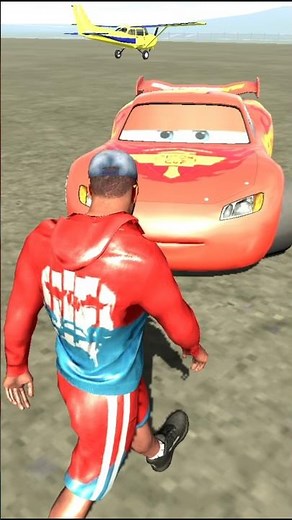 Indian bikers driving 3d mc queen car and weather change cheat code😱