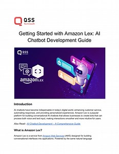 Getting Started with Amazon Lex_ AI Chatbot Development Guide - SlideServe