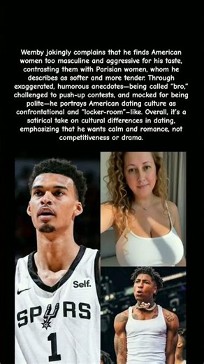 Wemby REACTS to American Women And It’s Hilariously Brutal!#shorts