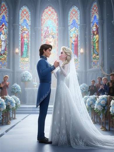 queen elsa's wedding 💍