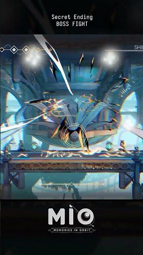 Mio vs Shii Boss Fight to unlock TRUE ENDING in MIO #steam #gaming #metroidvania