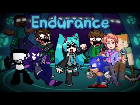 FNF Endurance But Every Turn a Different Character Sings It | Friday Night Funkin's
