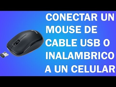 Como conectar un mouse a un celular