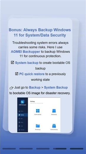 Kernel Power 41 Error on Windows 11 #windows11 #aomeibackupper#windowstips