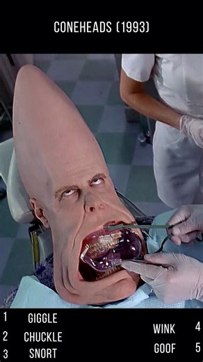 🎬 Coneheads —“When an Alien Visits the Dentist”｜😂🦷👽