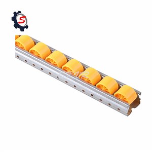 [Hot Item] Plastic Roller Skate Wheel Conveyor Roller Track for Pipe Rack System