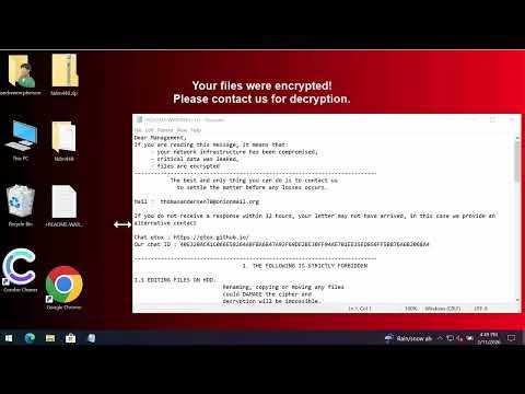Ndm448 ransomware removal video [.Ndm448 file virus].