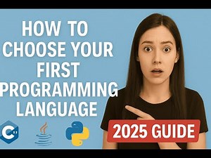 How to Choose Your First Programming Language 2025 Guide